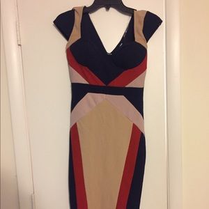 Fashion nova multicolored dress